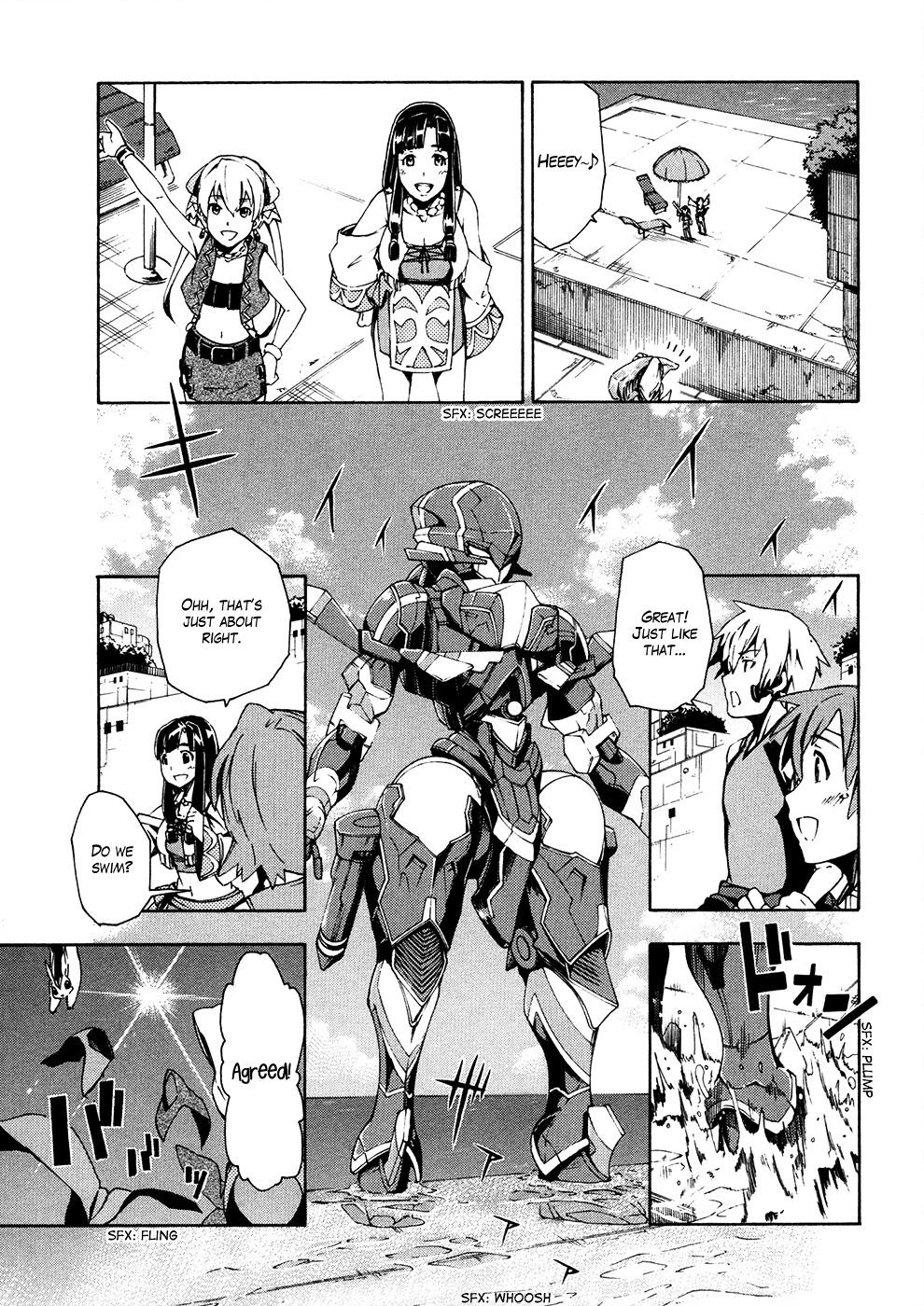 Suisei No Gargantia - Vol.2 Chapter 6 : A Calm Day