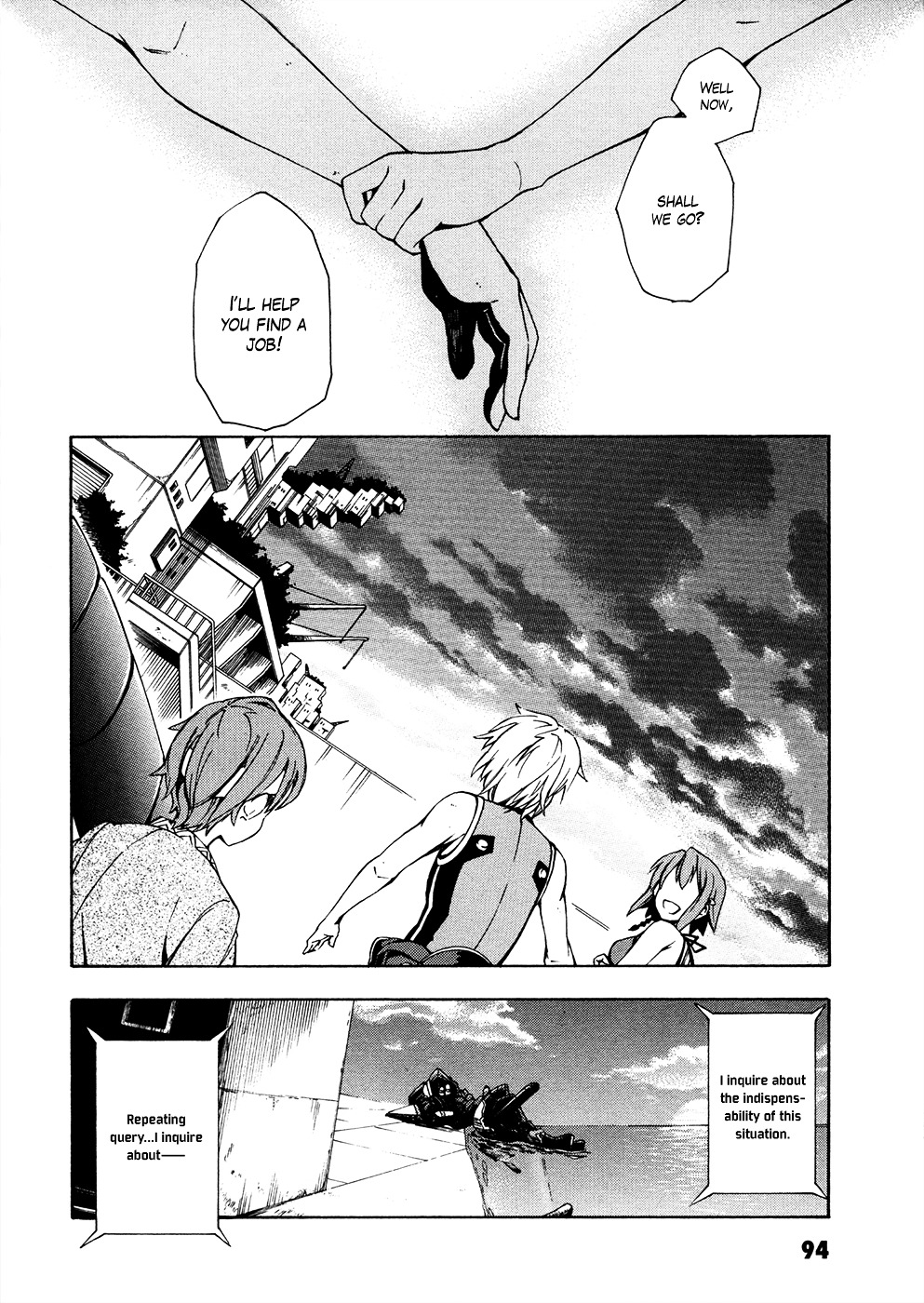 Suisei No Gargantia - Vol.2 Chapter 6 : A Calm Day