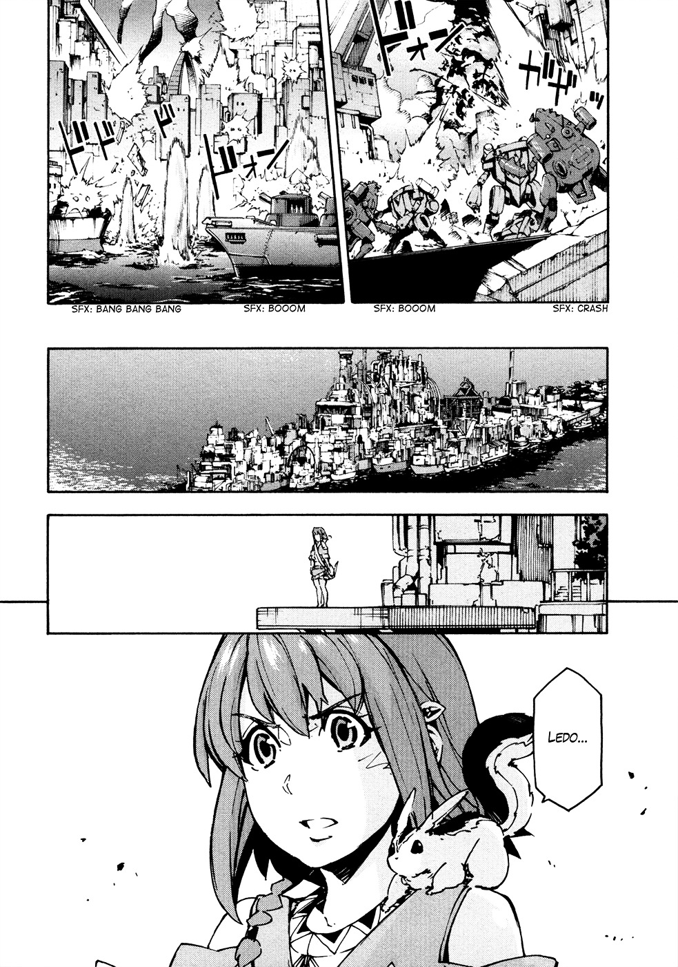 Suisei No Gargantia - Vol.3 Chapter 13 : The Green's Planet Legend [End]