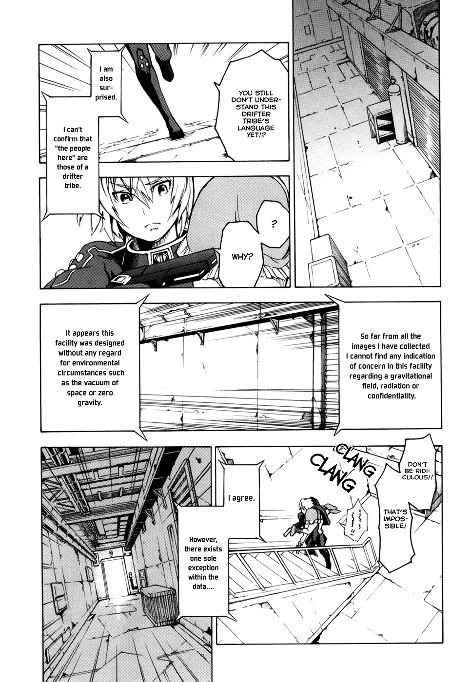 Suisei No Gargantia - Vol.1 Chapter 1 : Castaway