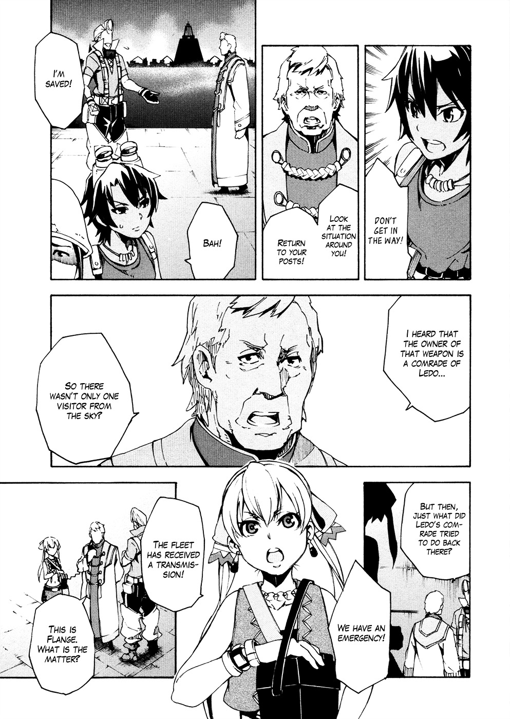 Suisei No Gargantia - Vol.3 Chapter 11 : Ambition Island