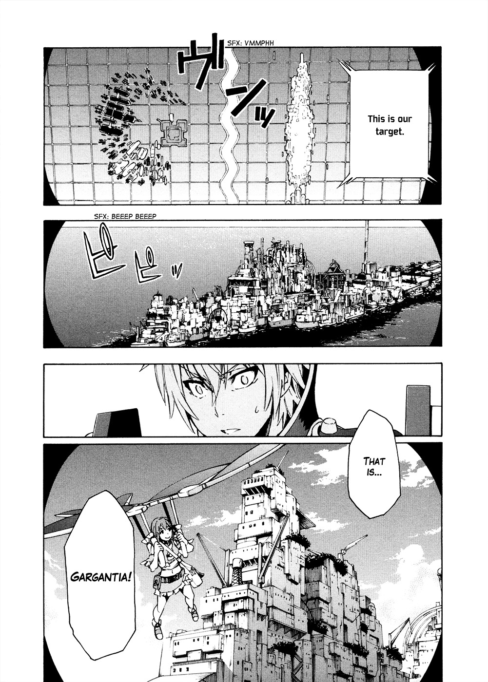 Suisei No Gargantia - Vol.3 Chapter 11 : Ambition Island