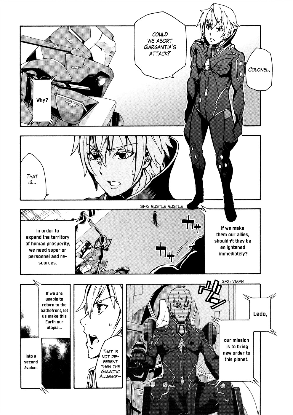 Suisei No Gargantia - Vol.3 Chapter 12 : Decision Time