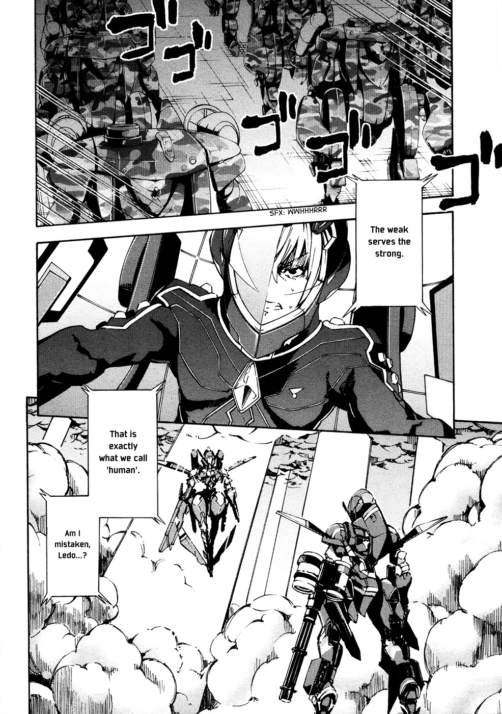 Suisei No Gargantia - Vol.3 Chapter 12 : Decision Time