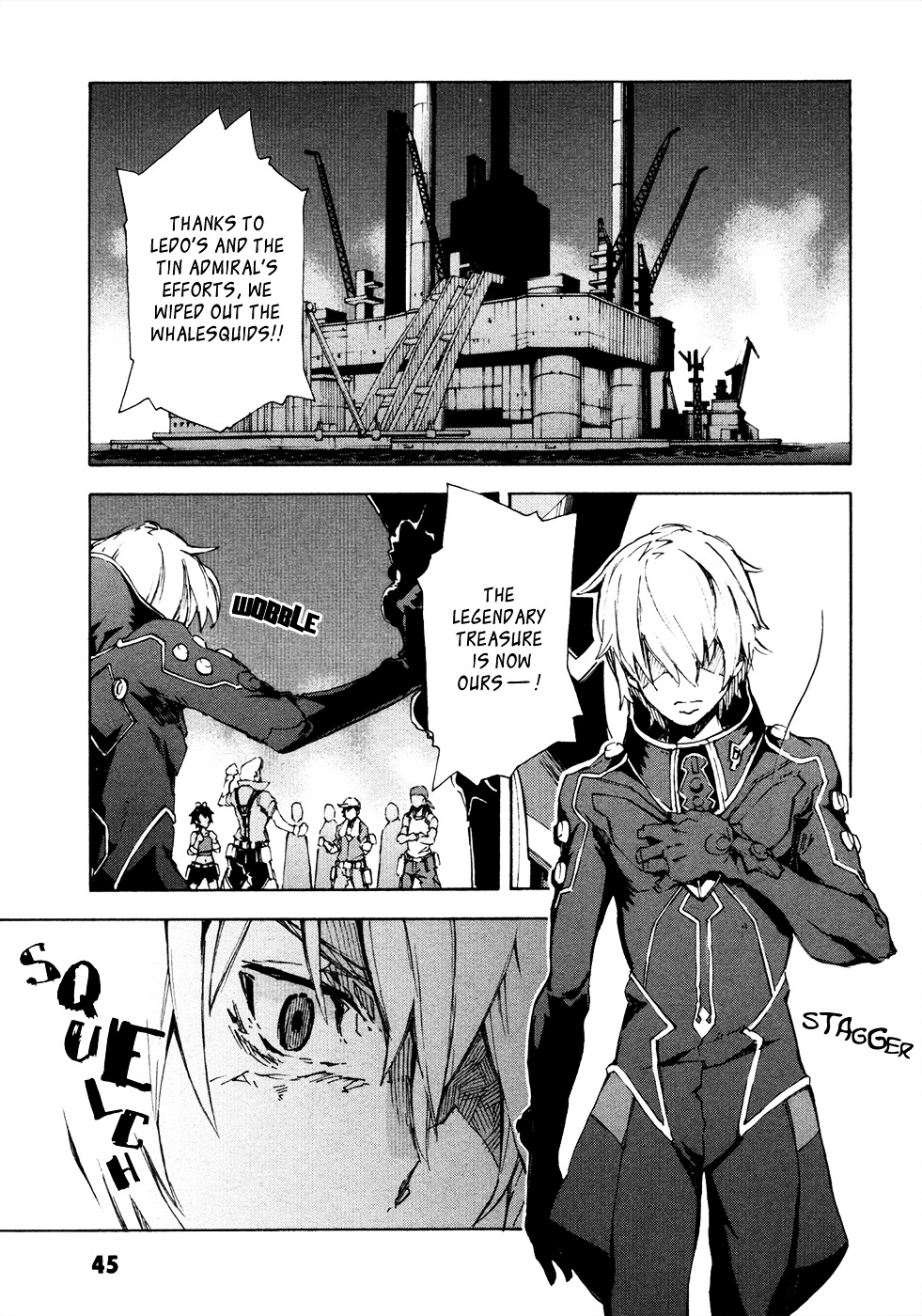 Suisei No Gargantia - Vol.3 Chapter 10 : A Battle For Whose Sake?