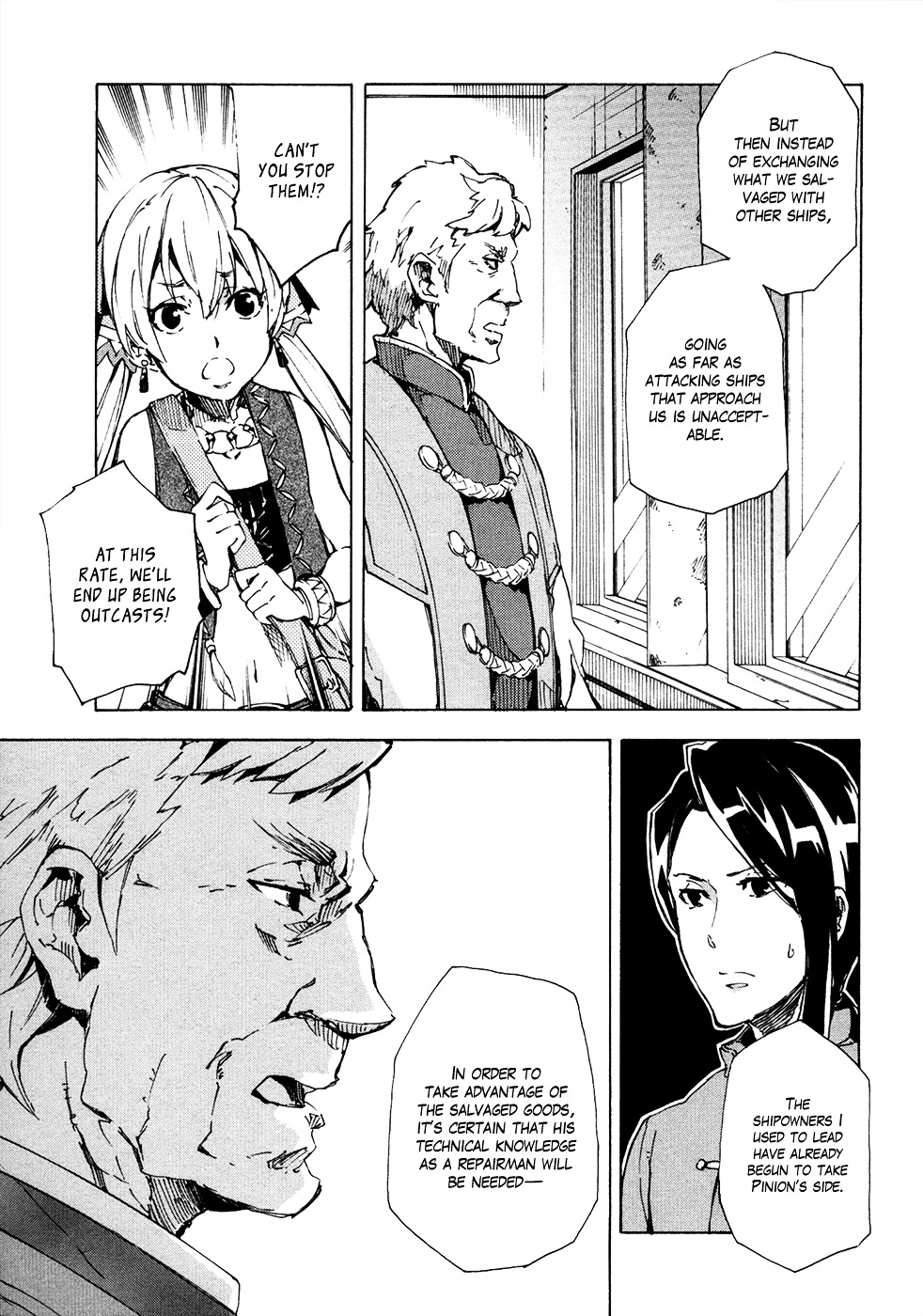 Suisei No Gargantia - Vol.3 Chapter 10 : A Battle For Whose Sake?