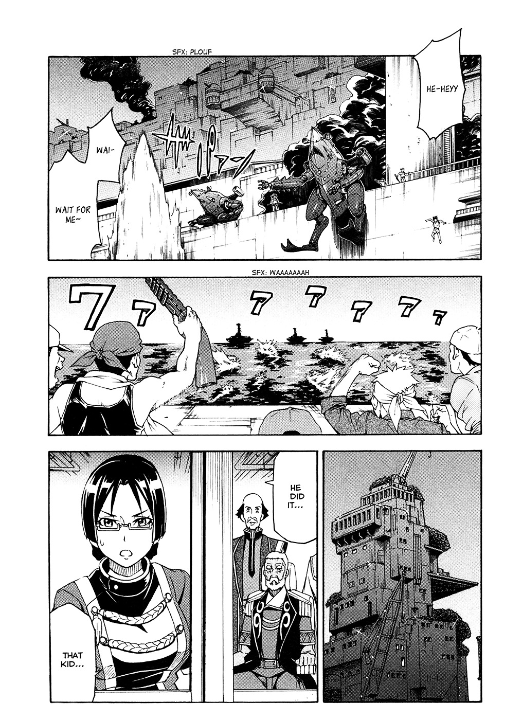 Suisei No Gargantia - Vol.1 Chapter 4 : The Vile Empress