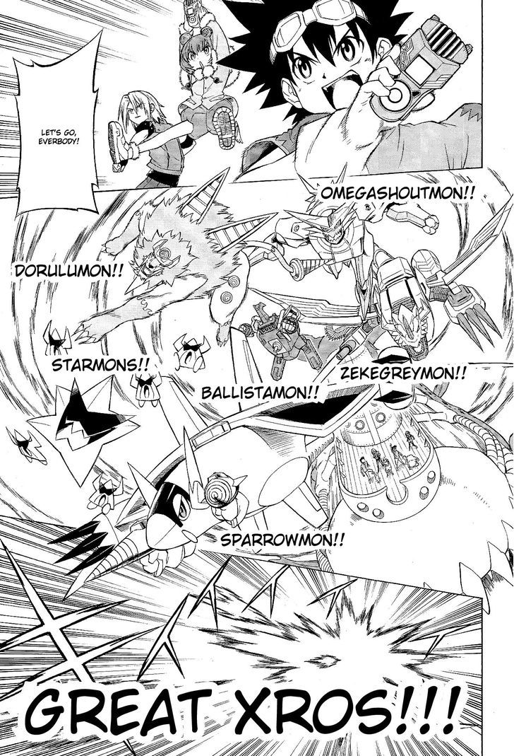 Digimon Cross Wars - Vol.1 Chapter 16 : Xross Wars!! The Prologue To The End!!