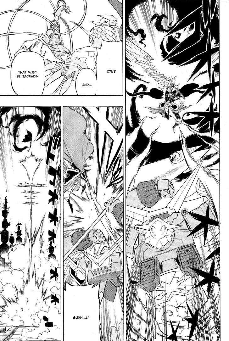 Digimon Cross Wars - Vol.1 Chapter 17 : Xross Warrior!! The Released Demon!!