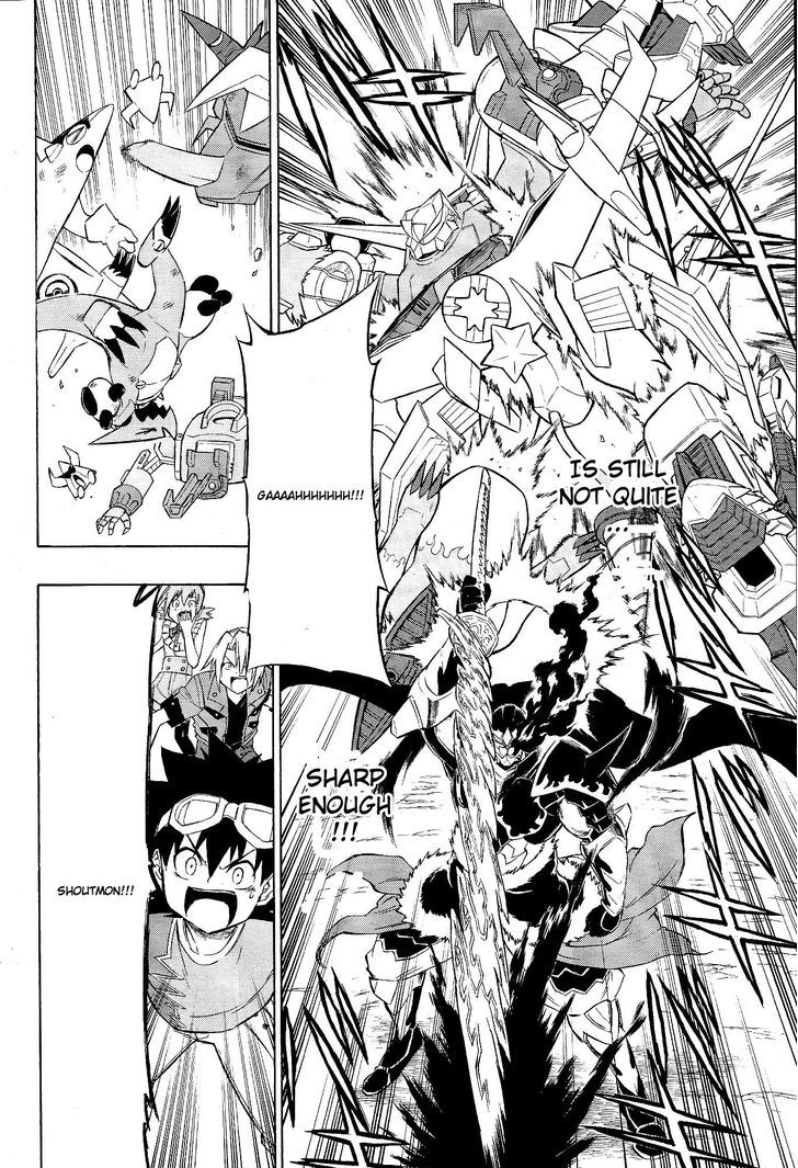 Digimon Cross Wars - Vol.1 Chapter 17 : Xross Warrior!! The Released Demon!!