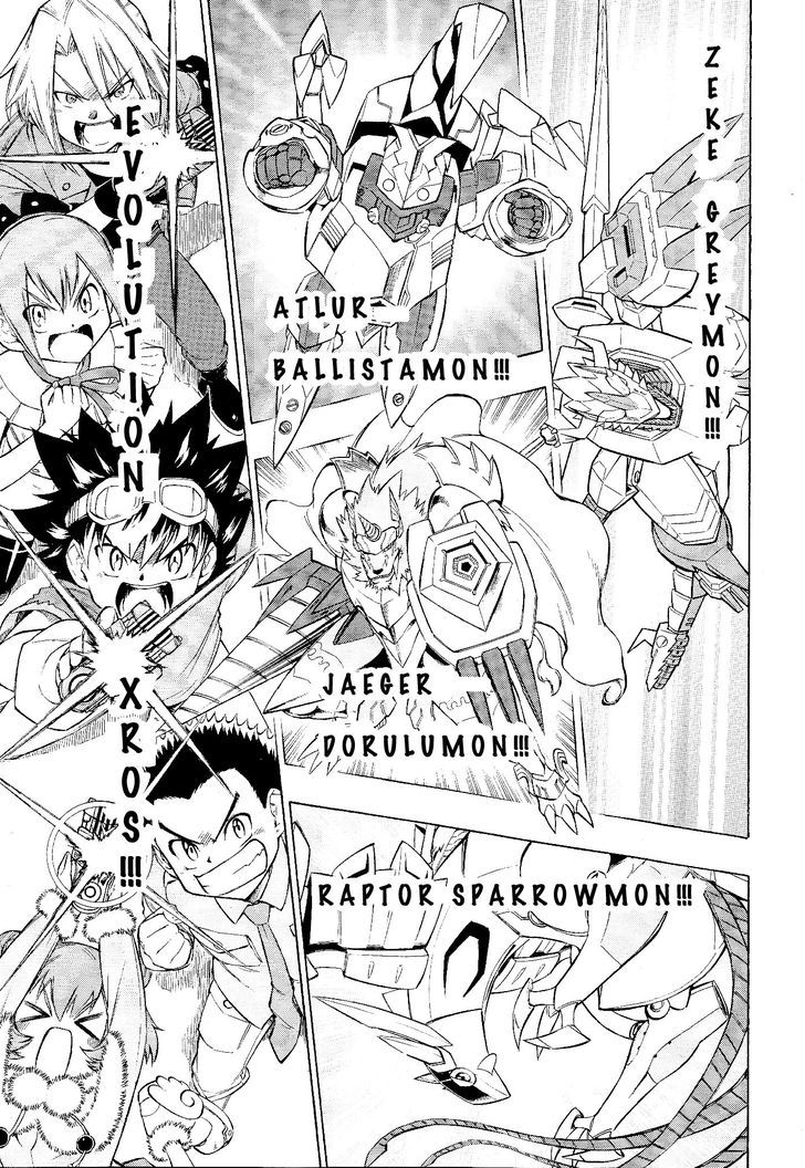 Digimon Cross Wars - Vol.1 Chapter 18 : Xros Stars!! Like A Falling Star!!