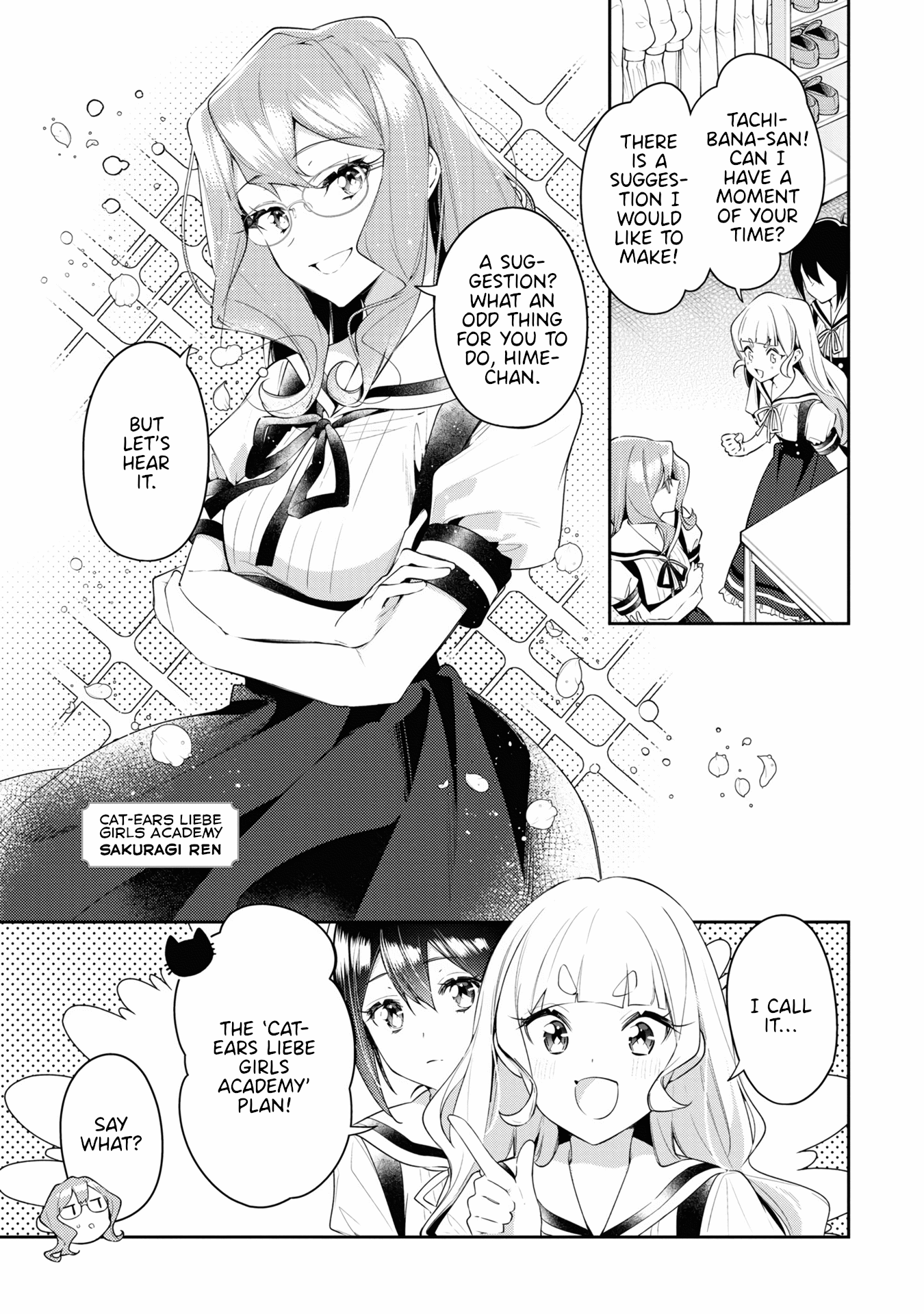 Yuri Is My Job! Official Comic Anthology - Vol.1 Chapter 3: Cat-Ears Liebe Girls Academy - Sakuragi Ren