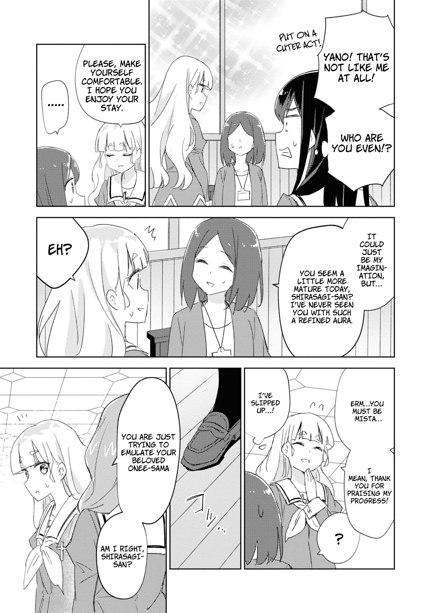 Yuri Is My Job! Official Comic Anthology - Vol.1 Chapter 8: My Yuri Is Body Swap - Tsuke