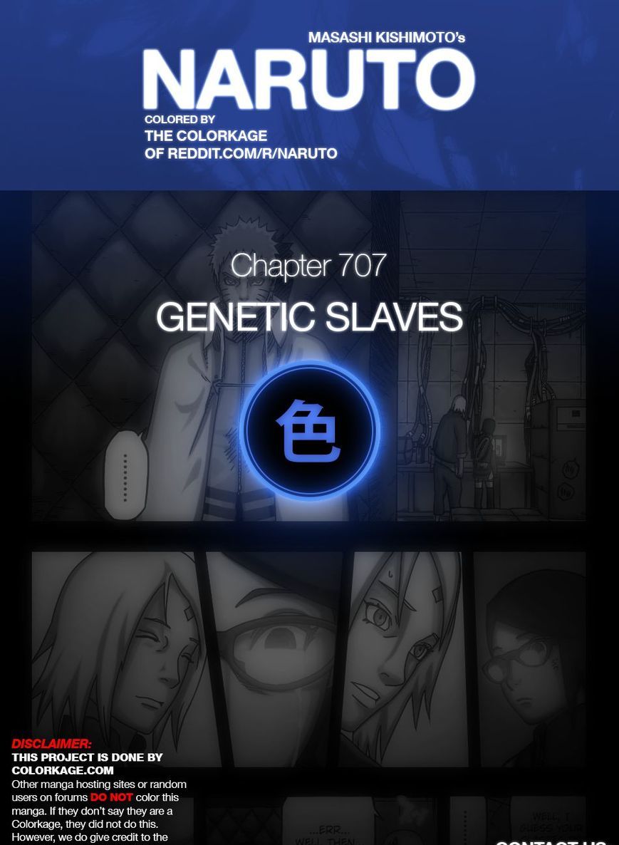 Naruto Gaiden: The Seventh Hokage - Chapter 7.1 : Genetic Slaves(Full Color Version)