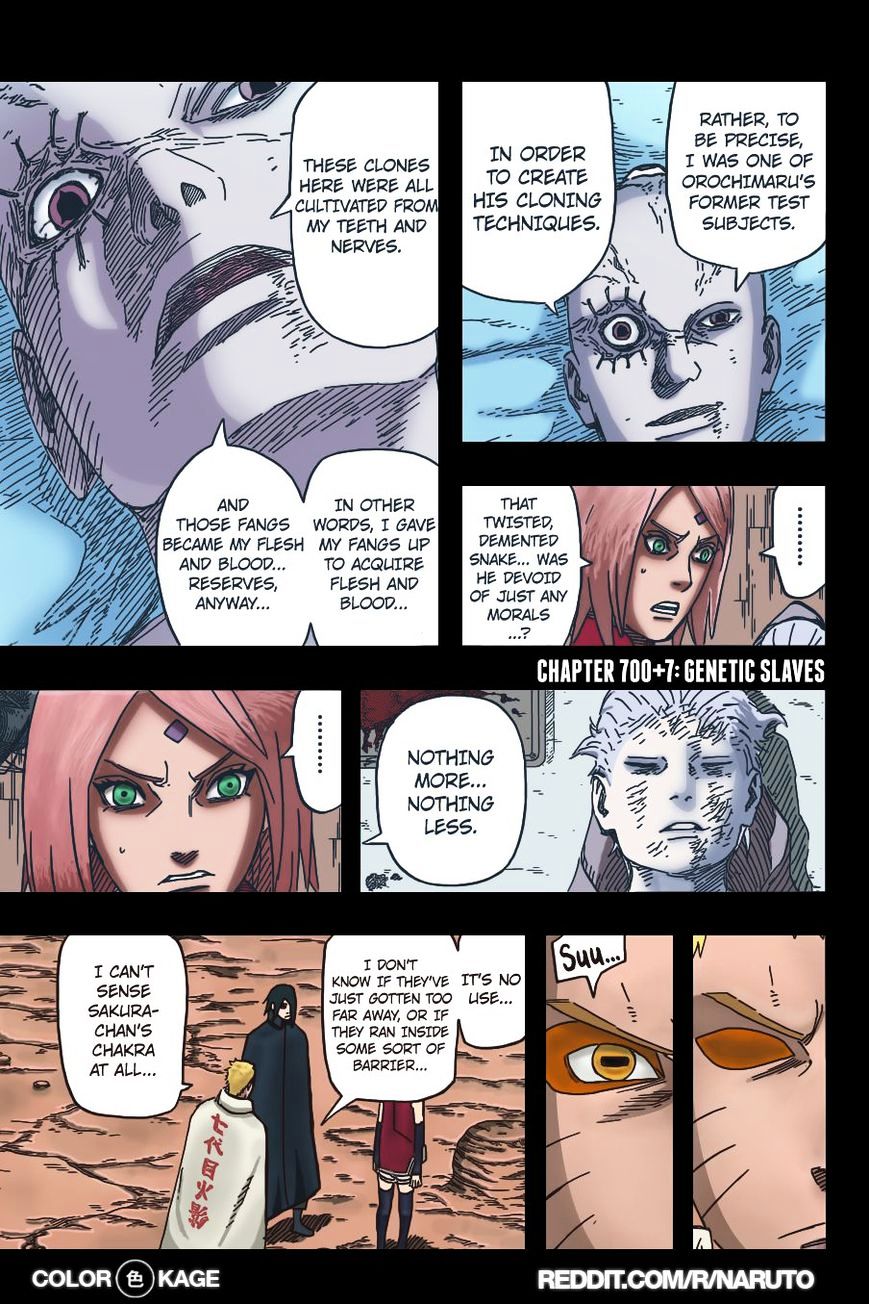 Naruto Gaiden: The Seventh Hokage - Chapter 7.1 : Genetic Slaves(Full Color Version)