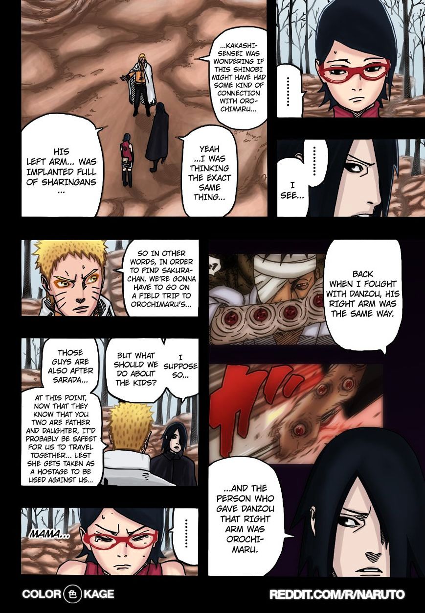 Naruto Gaiden: The Seventh Hokage - Chapter 7.1 : Genetic Slaves(Full Color Version)