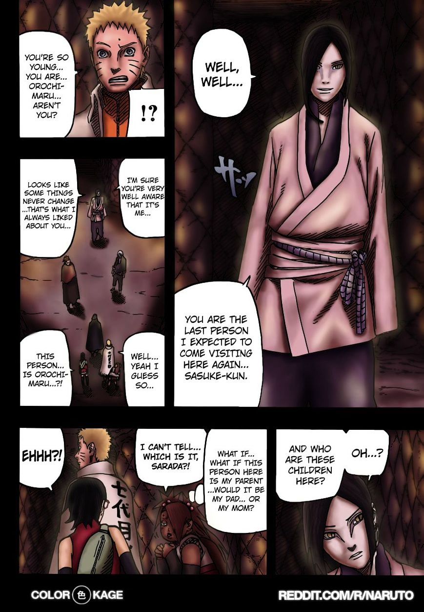 Naruto Gaiden: The Seventh Hokage - Chapter 7.1 : Genetic Slaves(Full Color Version)