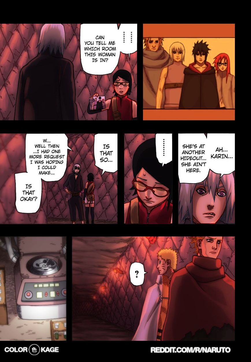 Naruto Gaiden: The Seventh Hokage - Chapter 7.1 : Genetic Slaves(Full Color Version)