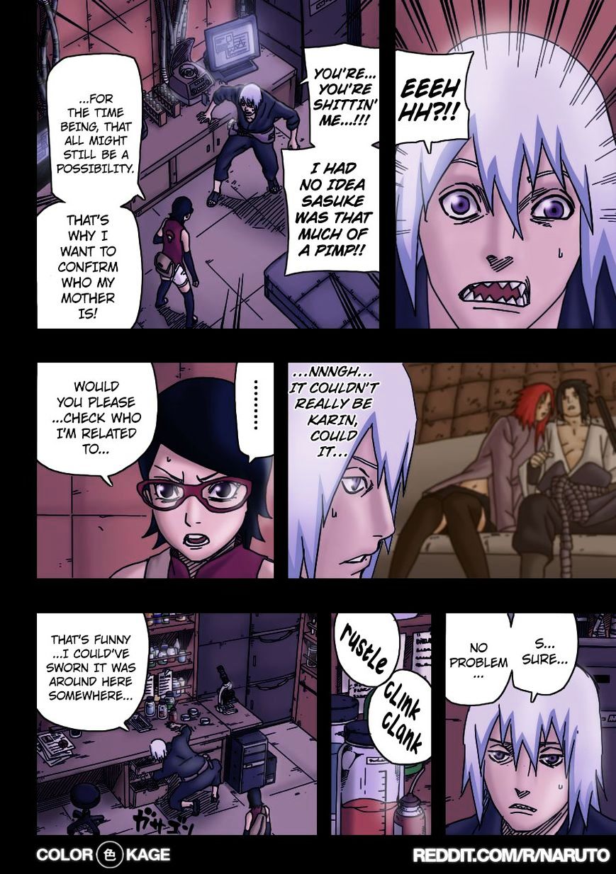 Naruto Gaiden: The Seventh Hokage - Chapter 7.1 : Genetic Slaves(Full Color Version)