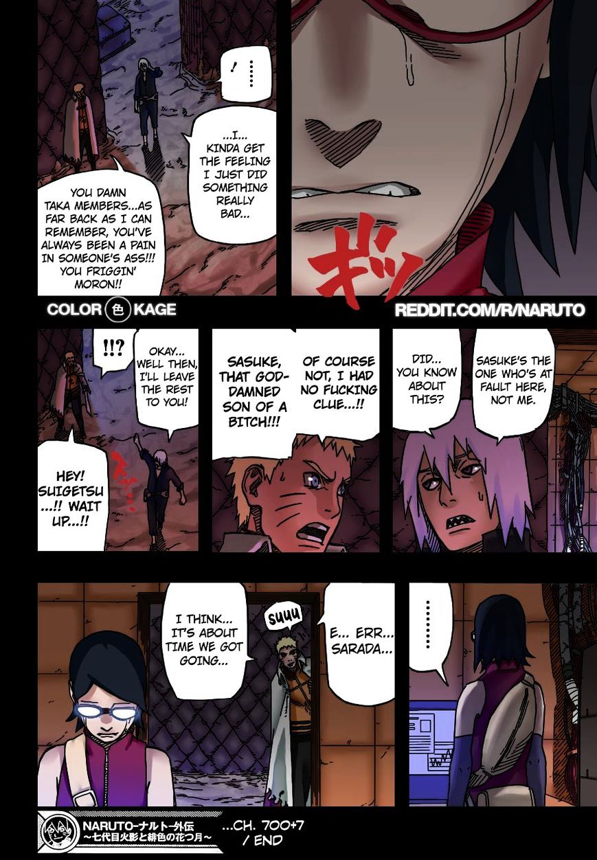 Naruto Gaiden: The Seventh Hokage - Chapter 7.1 : Genetic Slaves(Full Color Version)