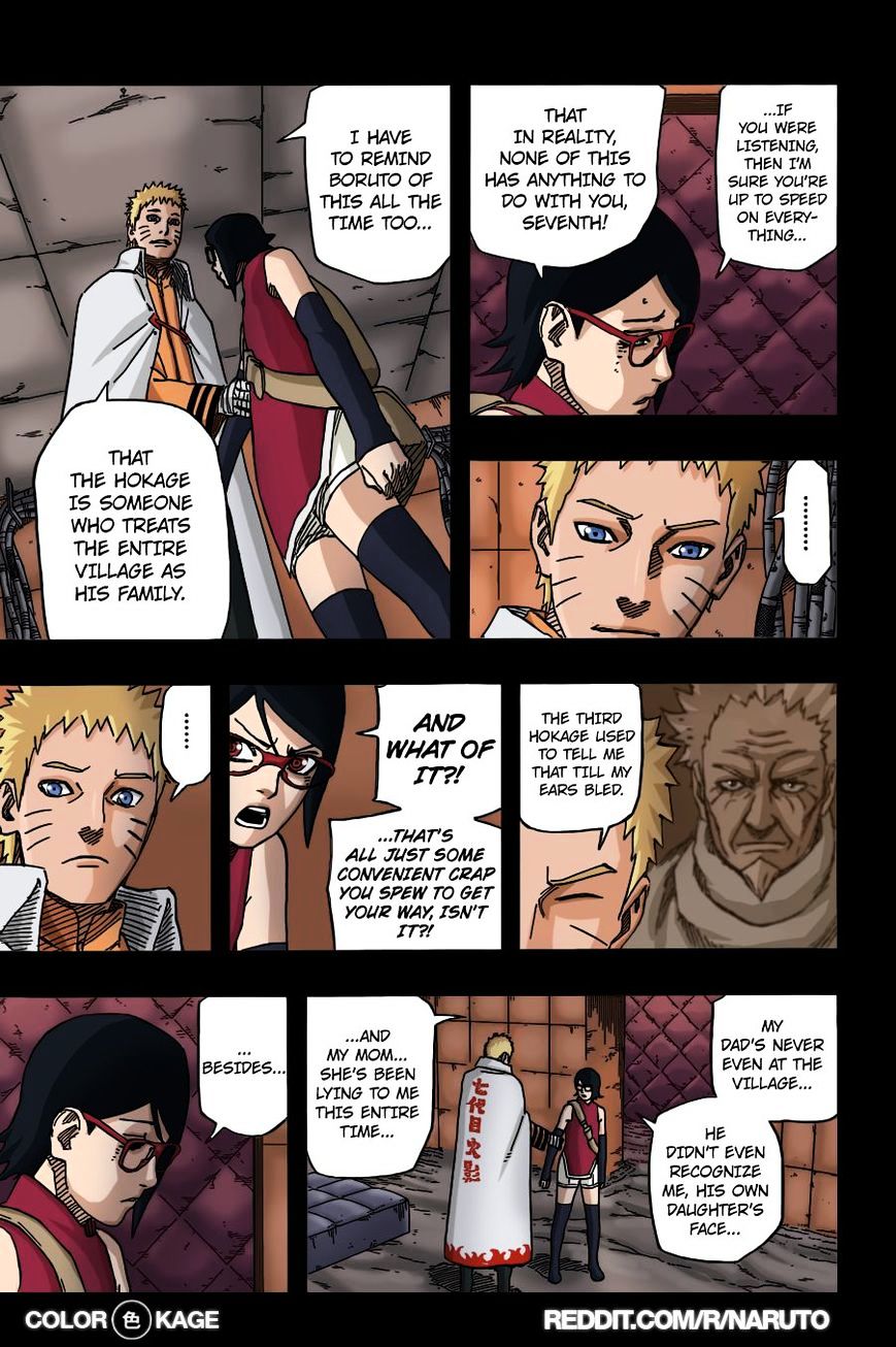 Naruto Gaiden: The Seventh Hokage - Chapter 8.1 : The Real Thing (Full Color Version)