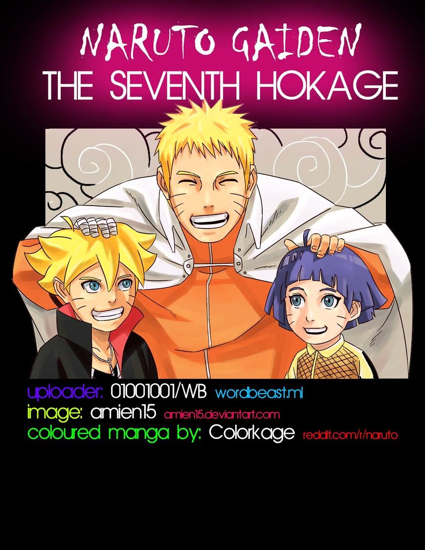 Naruto Gaiden: The Seventh Hokage - Chapter 10.1 : Projected Into These Eyes (Full Color Version)