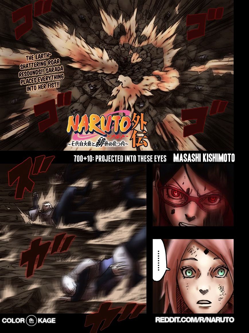 Naruto Gaiden: The Seventh Hokage - Chapter 10.1 : Projected Into These Eyes (Full Color Version)