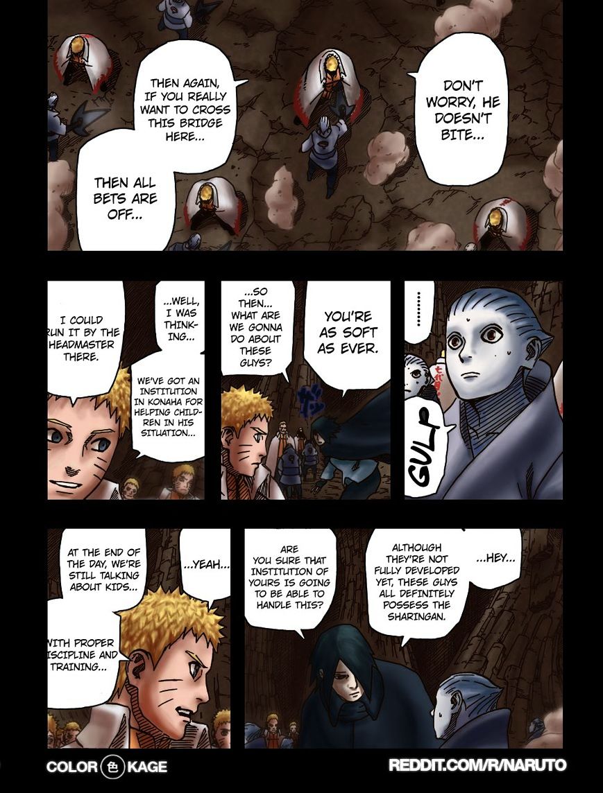 Naruto Gaiden: The Seventh Hokage - Chapter 10.1 : Projected Into These Eyes (Full Color Version)