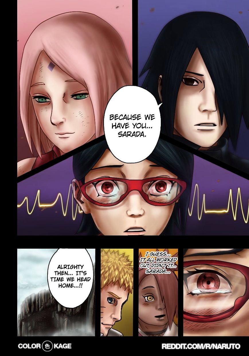 Naruto Gaiden: The Seventh Hokage - Chapter 10.1 : Projected Into These Eyes (Full Color Version)