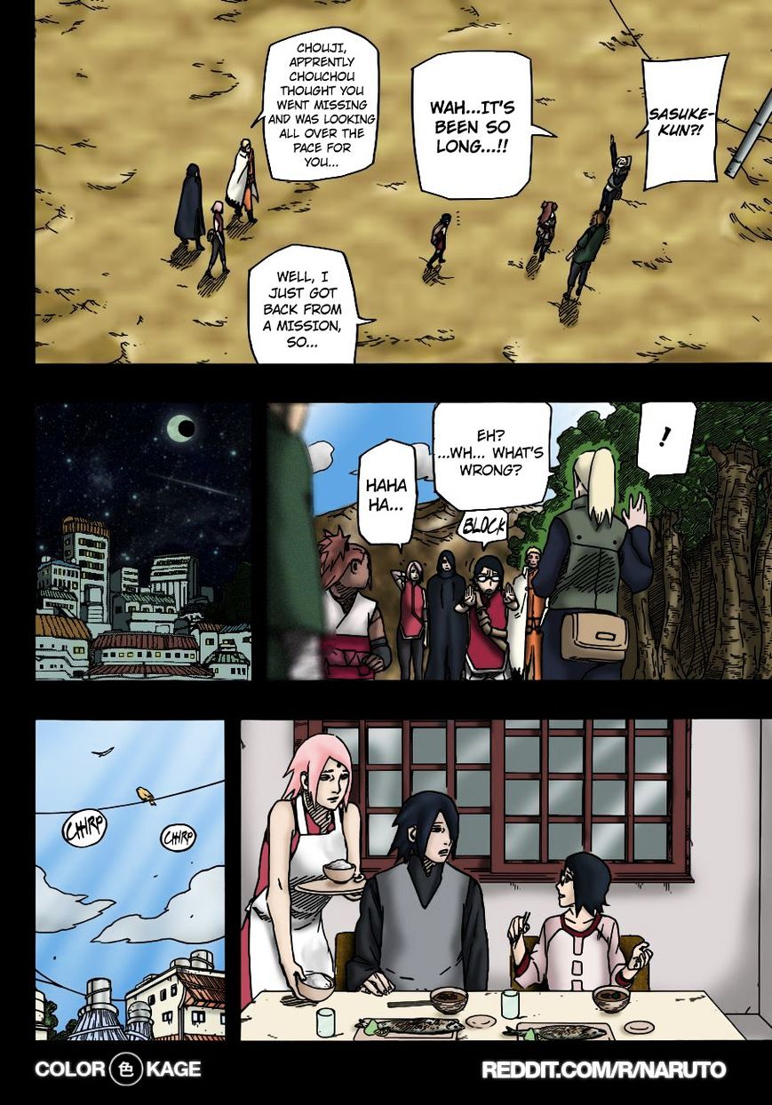 Naruto Gaiden: The Seventh Hokage - Chapter 10.1 : Projected Into These Eyes (Full Color Version)