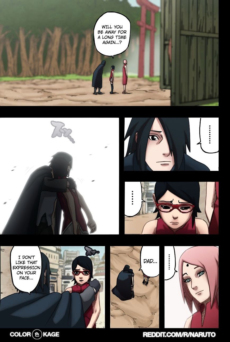 Naruto Gaiden: The Seventh Hokage - Chapter 10.1 : Projected Into These Eyes (Full Color Version)