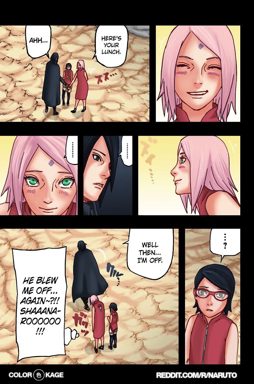 Naruto Gaiden: The Seventh Hokage - Chapter 10.1 : Projected Into These Eyes (Full Color Version)