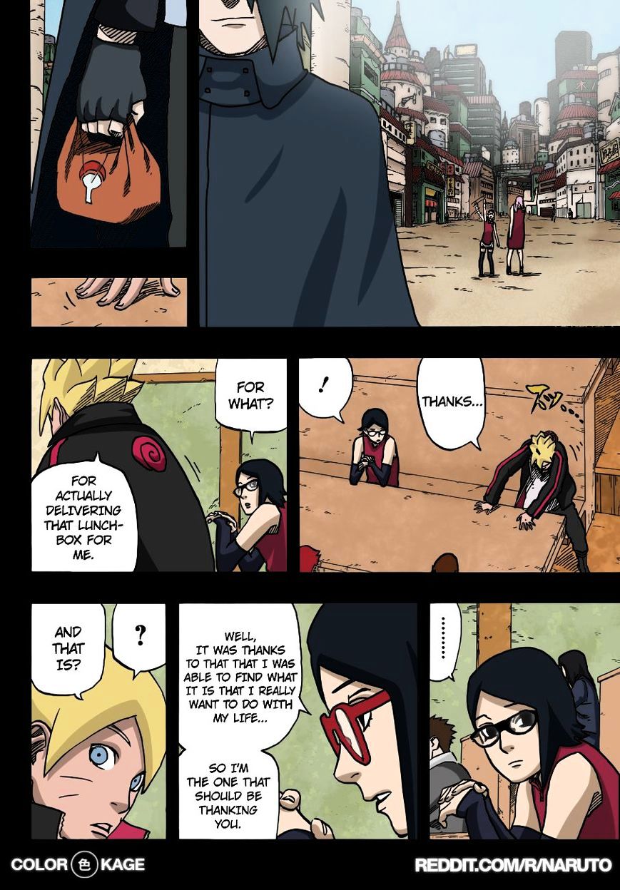 Naruto Gaiden: The Seventh Hokage - Chapter 10.1 : Projected Into These Eyes (Full Color Version)