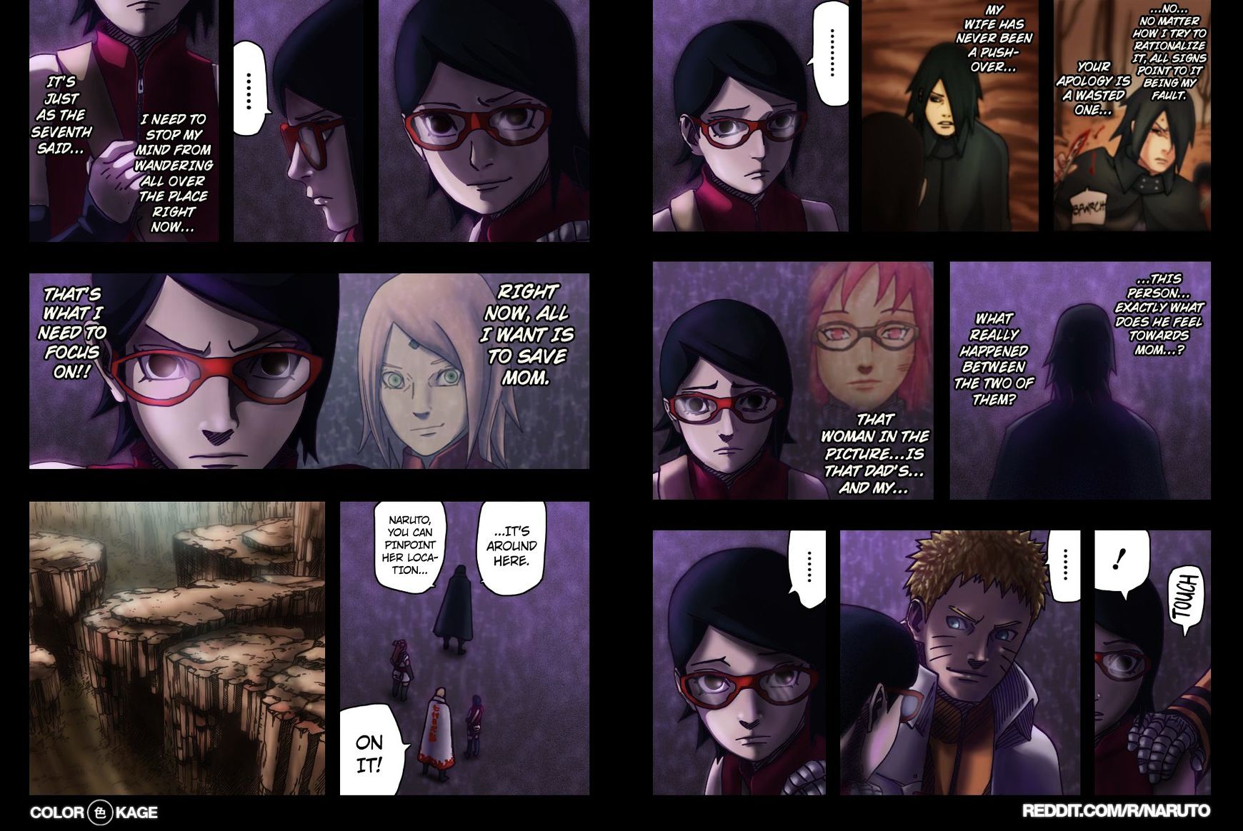 Naruto Gaiden: The Seventh Hokage - Chapter 9.1 : I Will Protect You (Full Color Version)