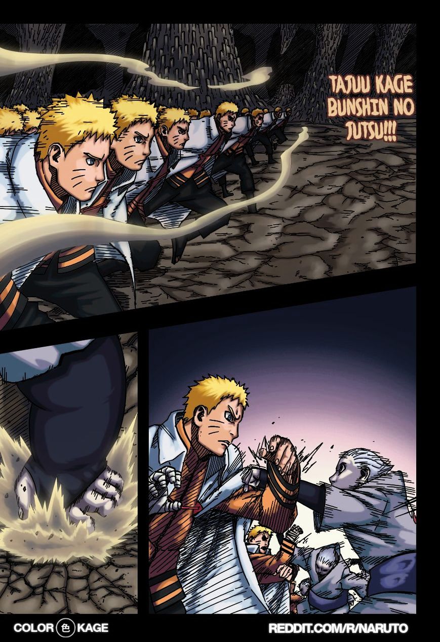 Naruto Gaiden: The Seventh Hokage - Chapter 9.1 : I Will Protect You (Full Color Version)