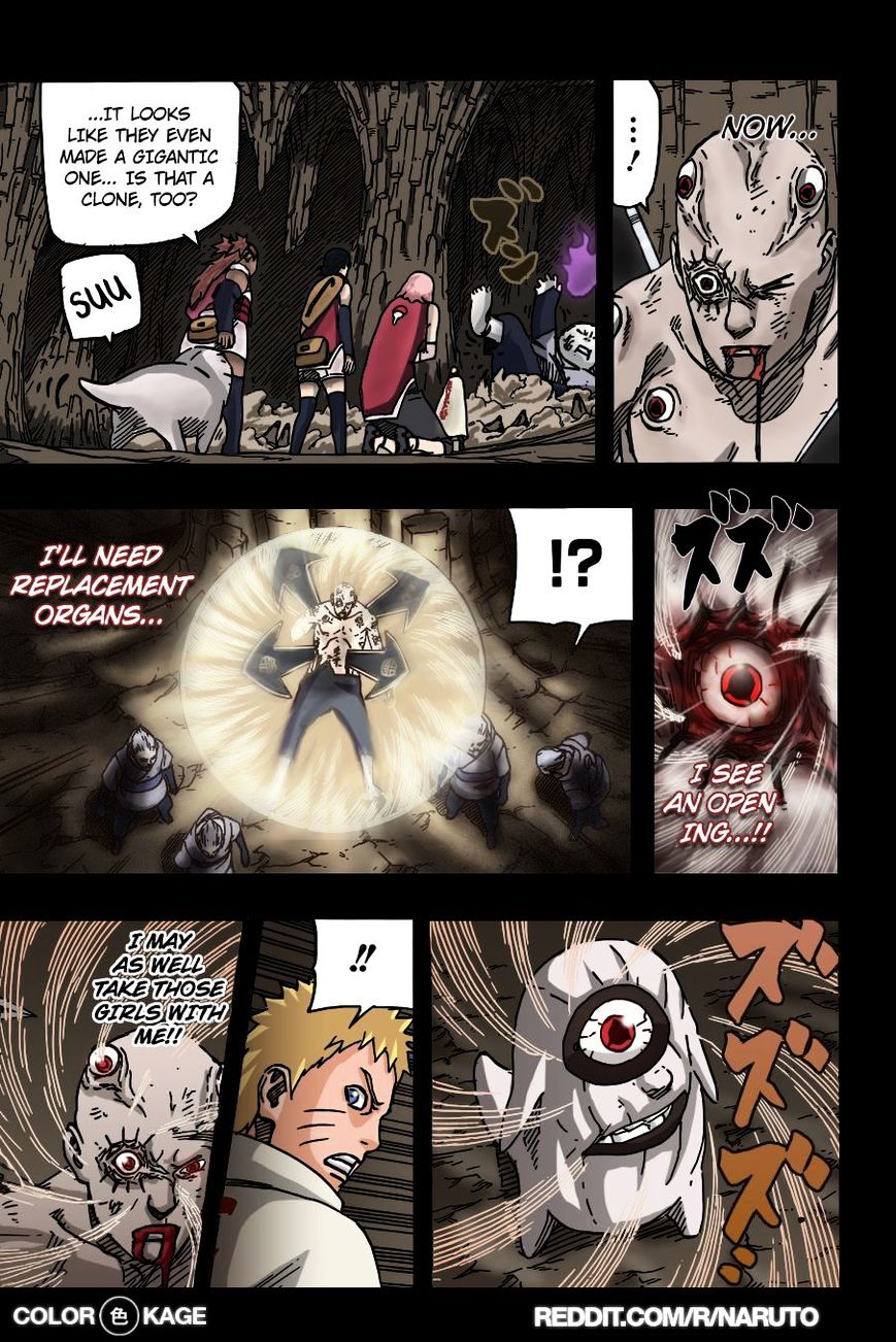 Naruto Gaiden: The Seventh Hokage - Chapter 9.1 : I Will Protect You (Full Color Version)