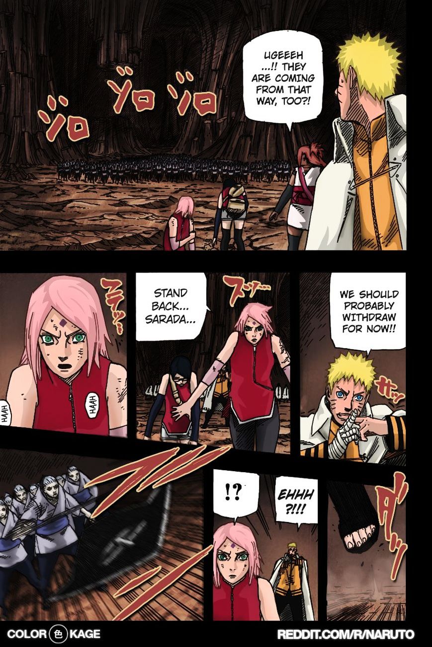 Naruto Gaiden: The Seventh Hokage - Chapter 9.1 : I Will Protect You (Full Color Version)