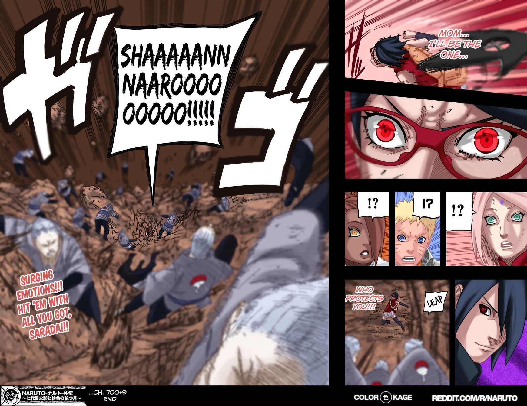 Naruto Gaiden: The Seventh Hokage - Chapter 9.1 : I Will Protect You (Full Color Version)