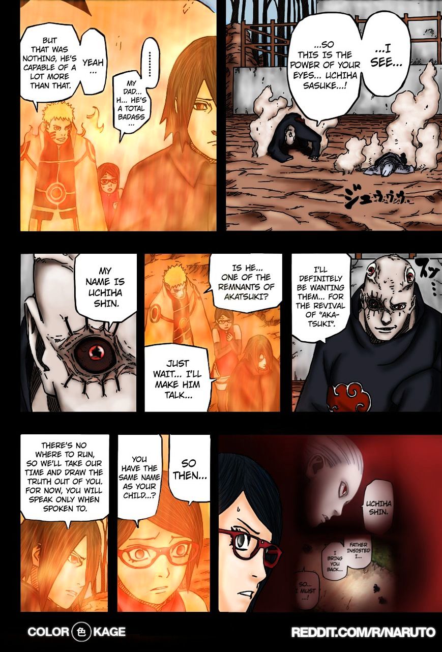 Naruto Gaiden: The Seventh Hokage - Chapter 6.1 : Unevolving Species(Full Color Version)