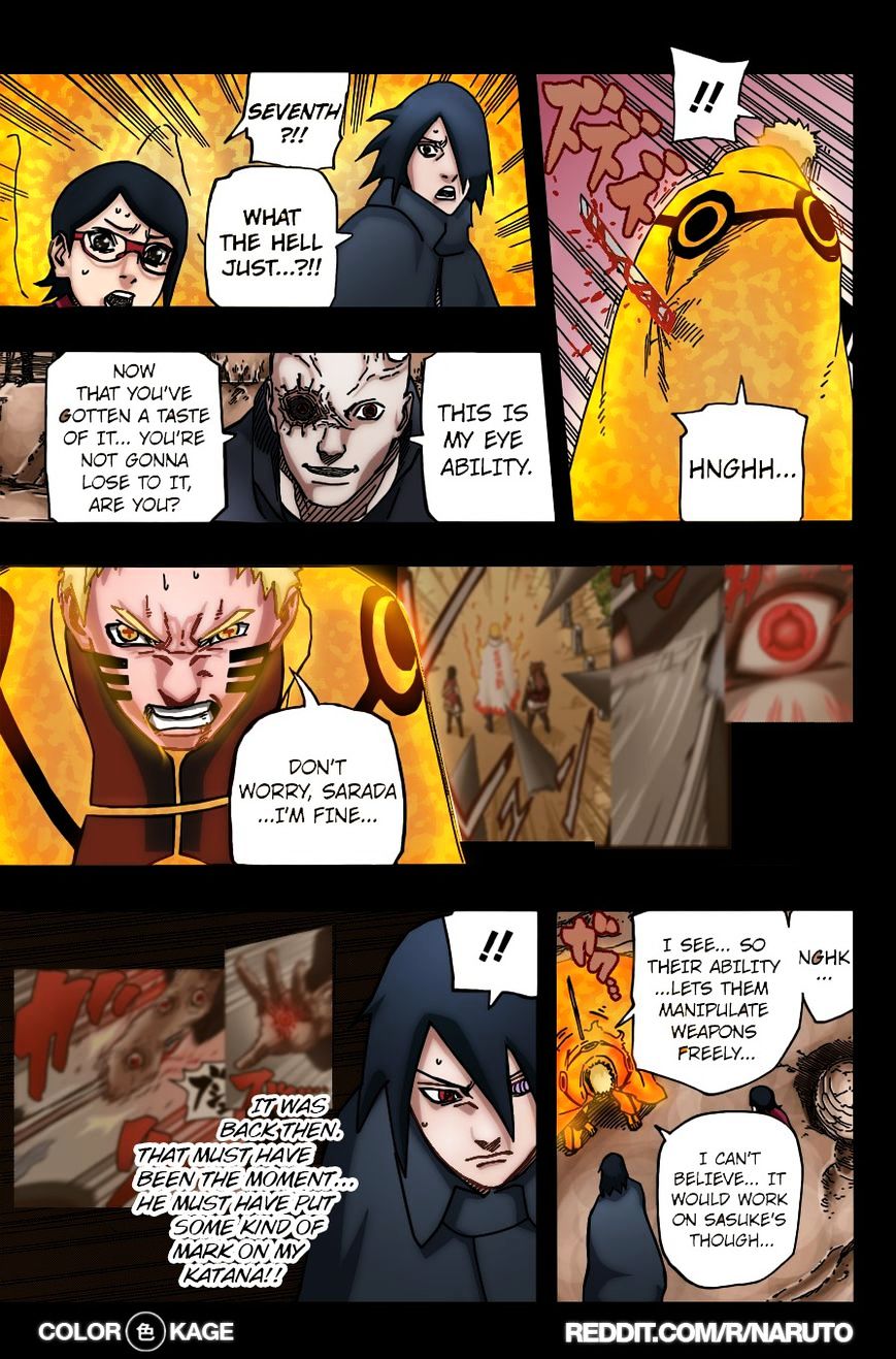 Naruto Gaiden: The Seventh Hokage - Chapter 6.1 : Unevolving Species(Full Color Version)