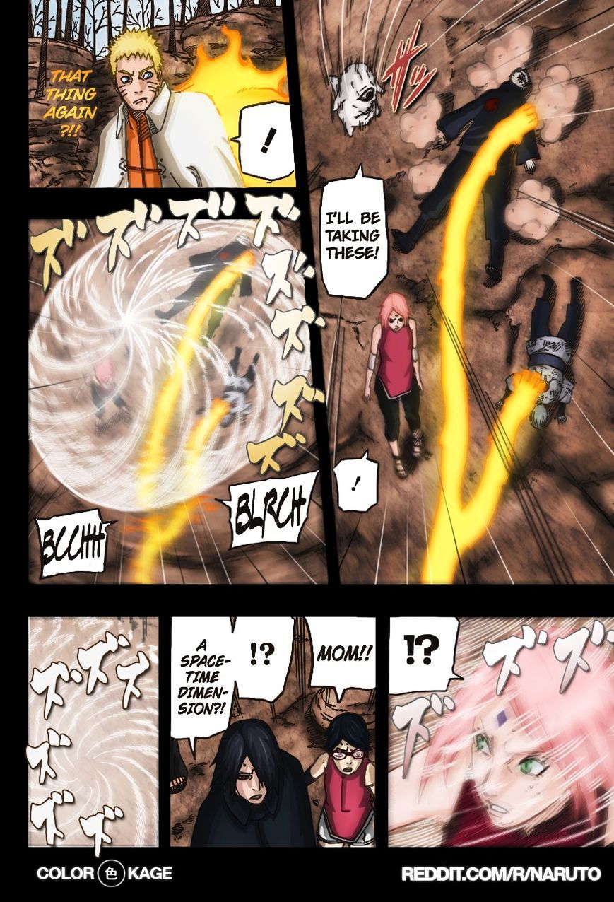 Naruto Gaiden: The Seventh Hokage - Chapter 6.1 : Unevolving Species(Full Color Version)