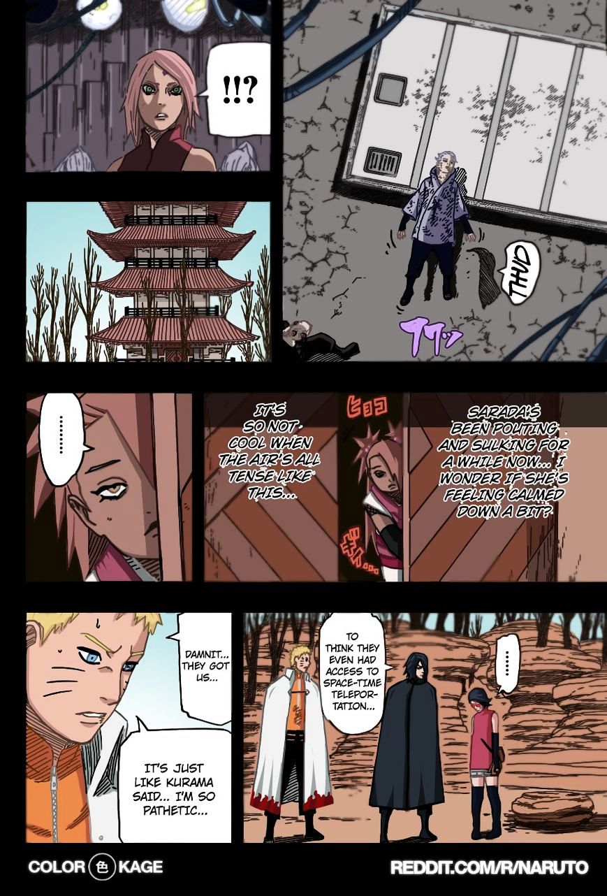 Naruto Gaiden: The Seventh Hokage - Chapter 6.1 : Unevolving Species(Full Color Version)