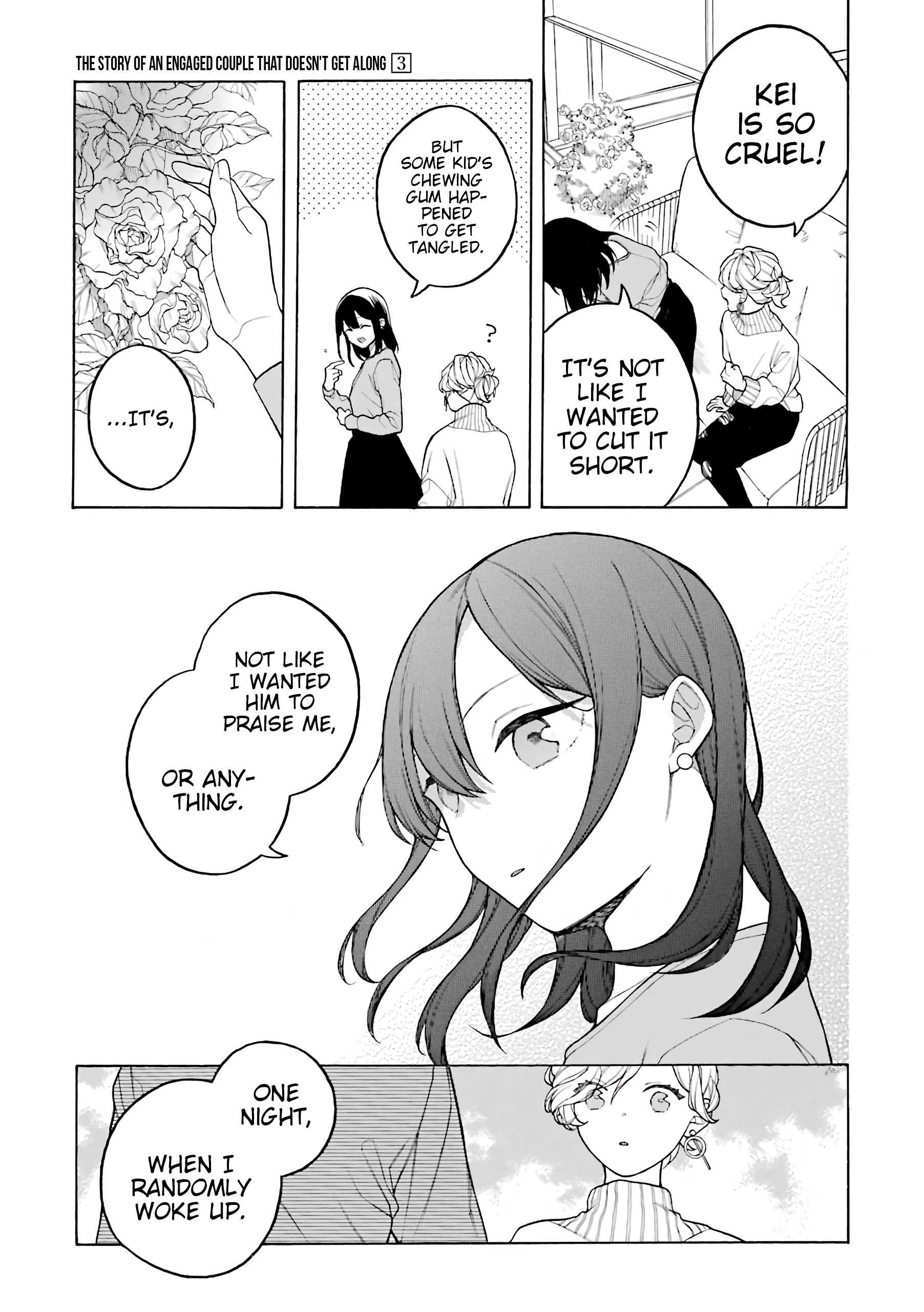 The Story Of An Engaged Couple That Doesn't Get Along - Vol.3 Chapter 37.5: Volume Extras 2