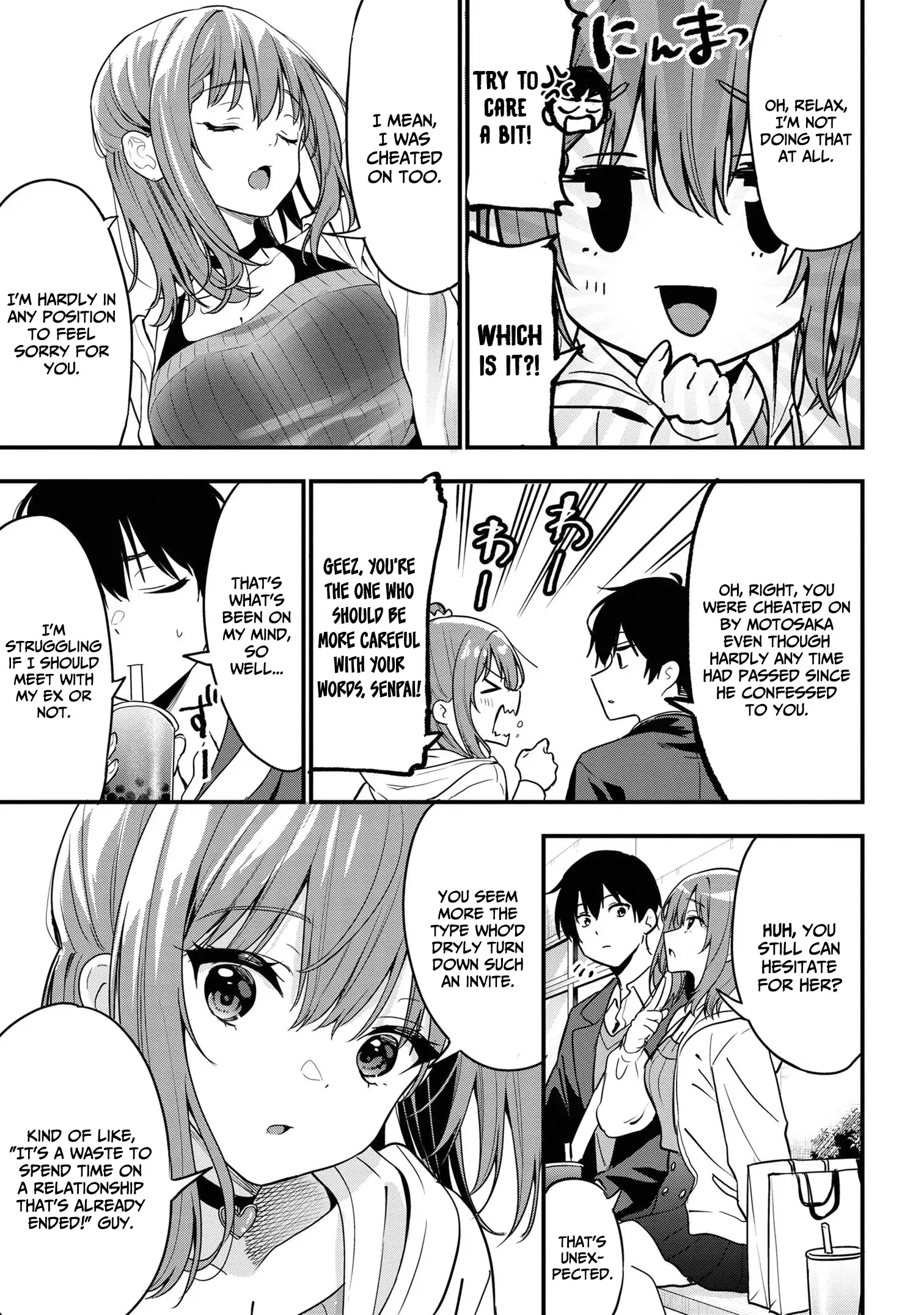 Kanojo Ni Uwaki Sareteita Ore Ga, Koakuma Na Kouhai Ni Natsukareteimasu - Chapter 24