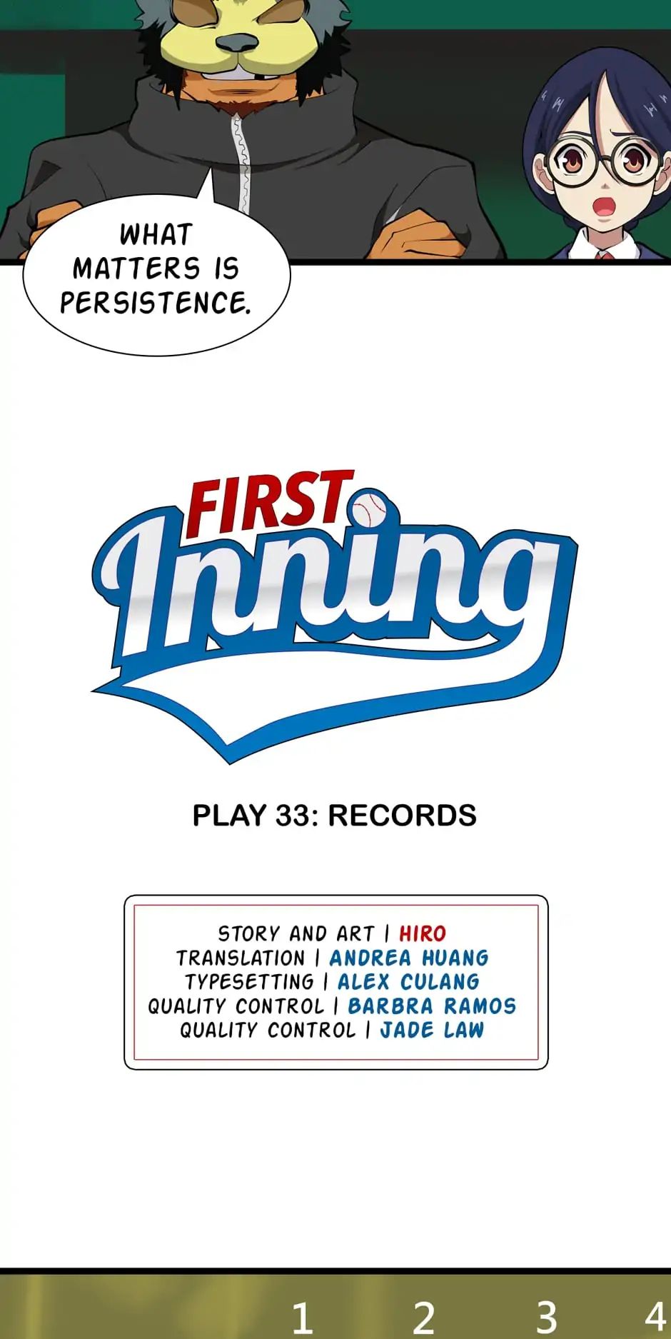 First Inning - Chapter 33: Records