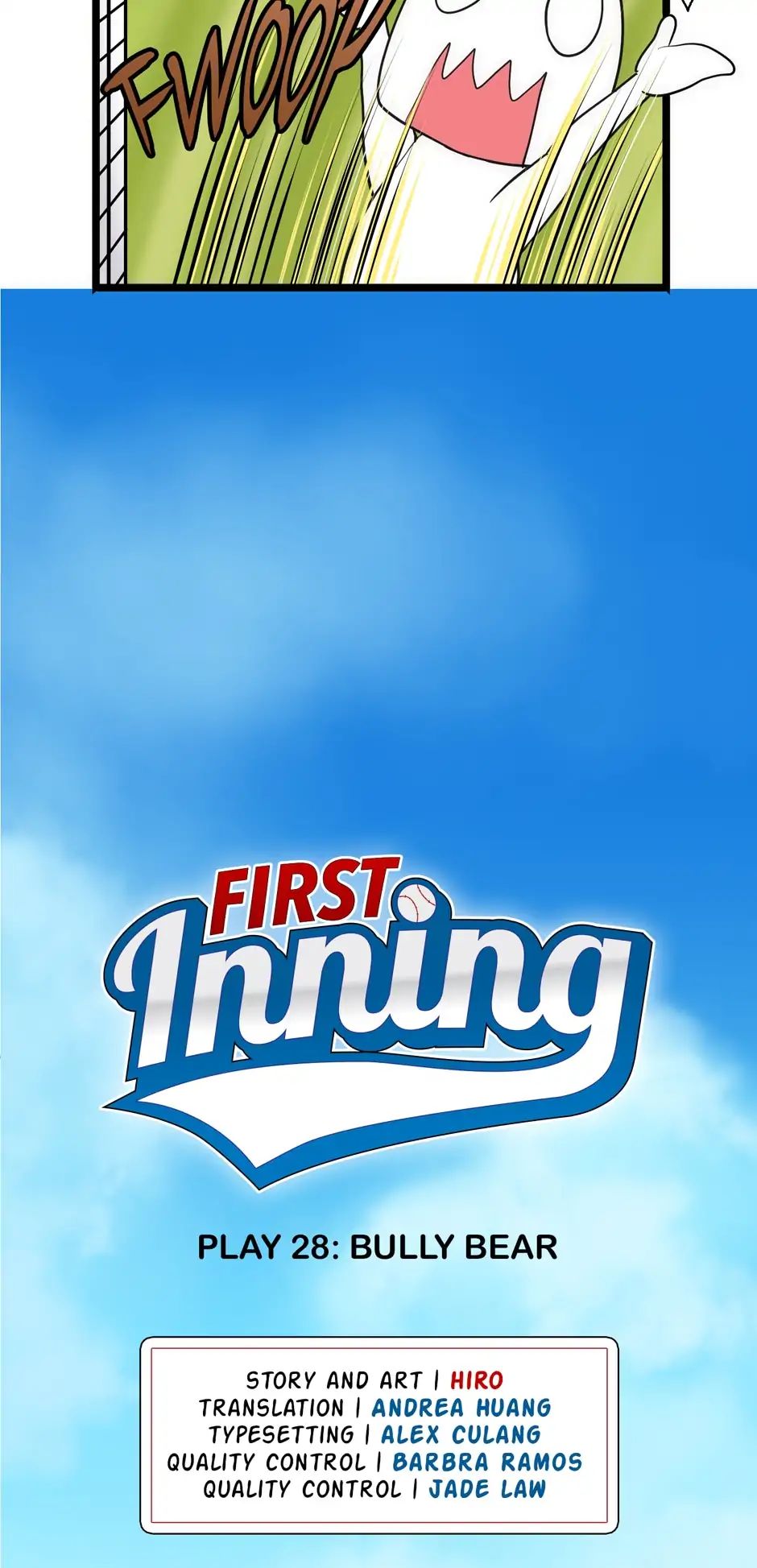 First Inning - Chapter 28: Bully Bear