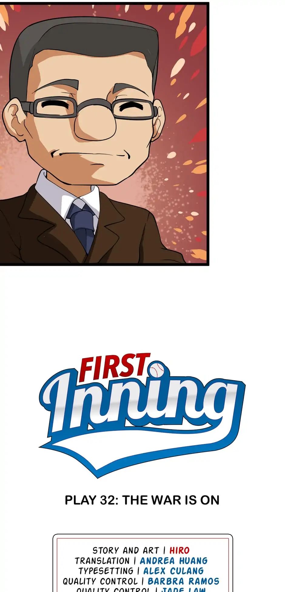 First Inning - Chapter 32: The War Is On