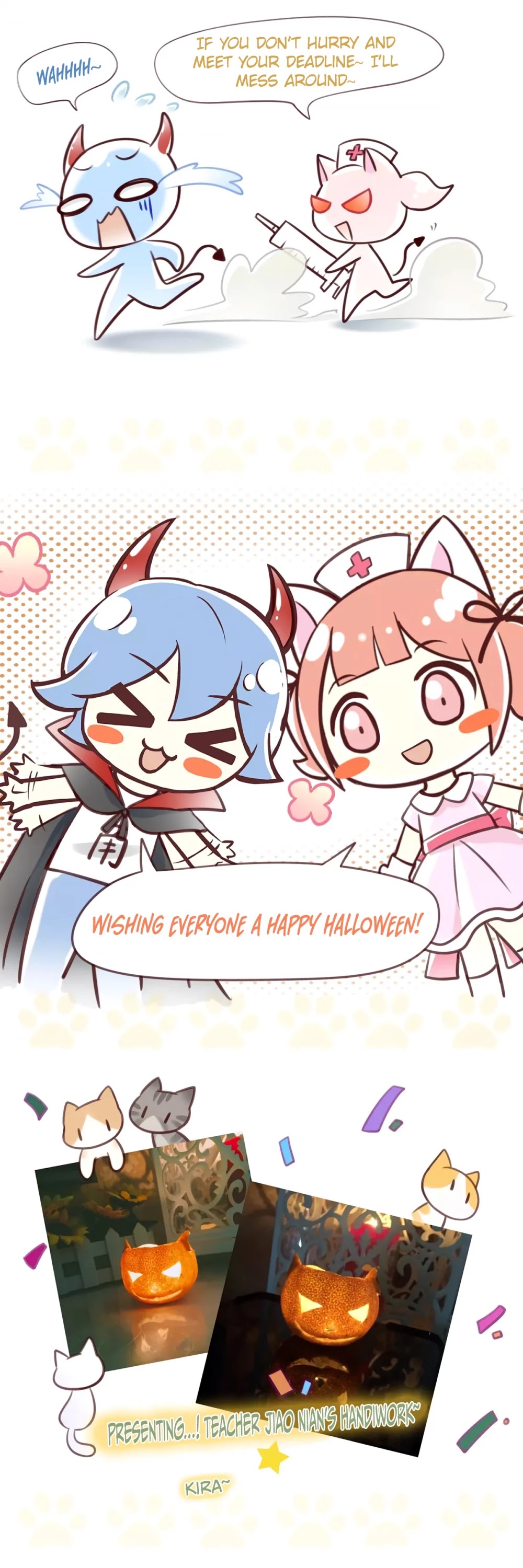 Under The Paws Of Cats - Chapter 18: Happy Halloween!