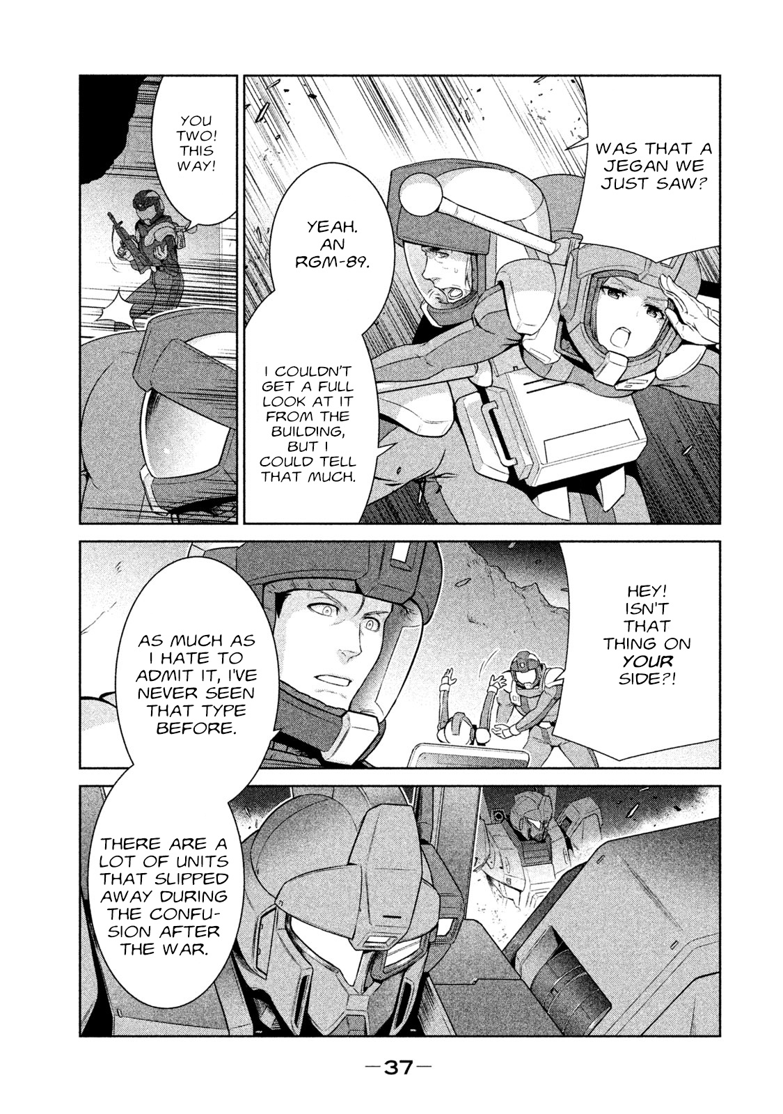 Mobile Suit Gundam Twilight Axis - Vol.1 Chapter 1: Process: 01