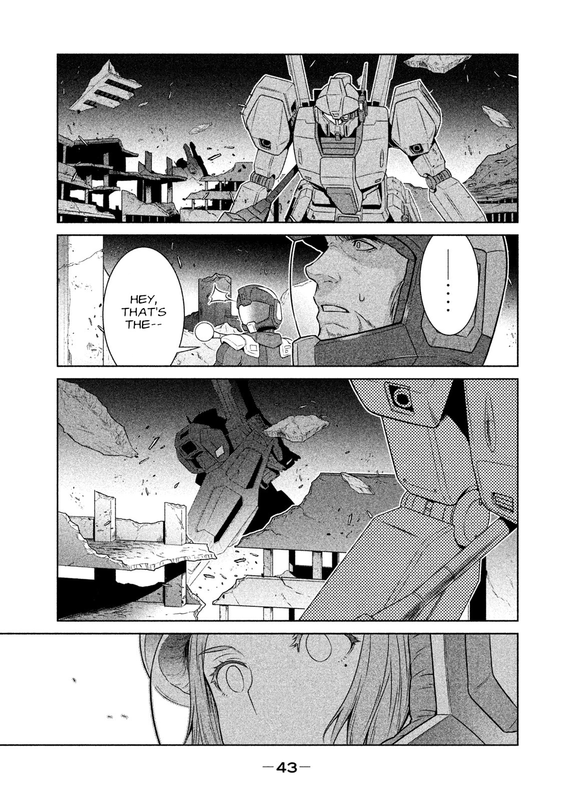 Mobile Suit Gundam Twilight Axis - Vol.1 Chapter 1: Process: 01